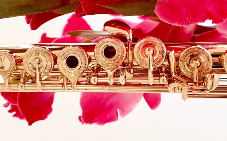 Gold Flute Jean Paul Wright
