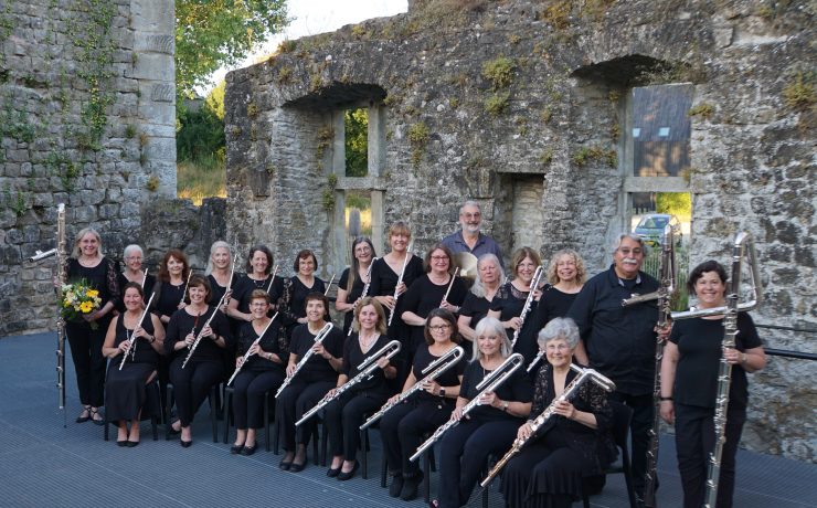 Metropolitan Flute Orchestra in Koerich Chateau - Luxembourg - paige long