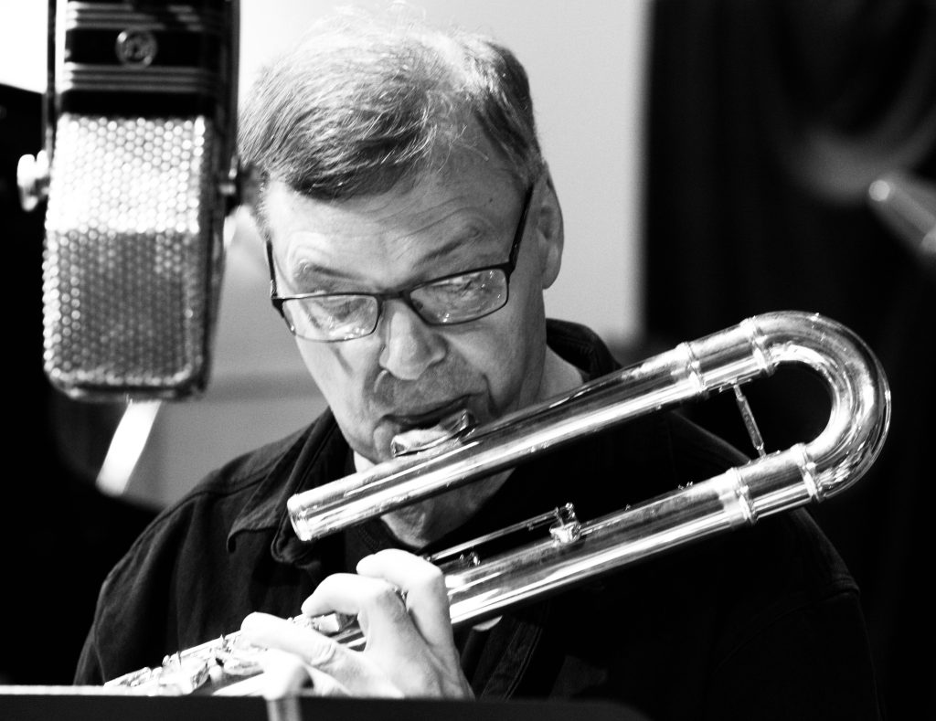 Keith Underwood playing bass flute