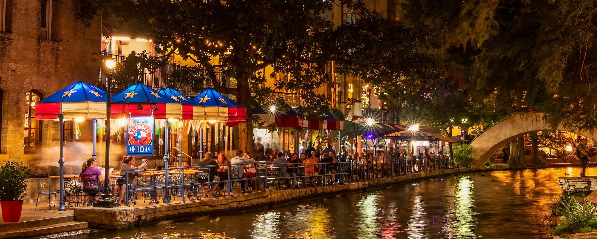 San Antonio Riverwalk by Stephen Crane