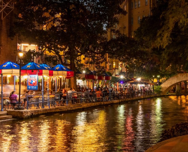 San Antonio Riverwalk by Stephen Crane