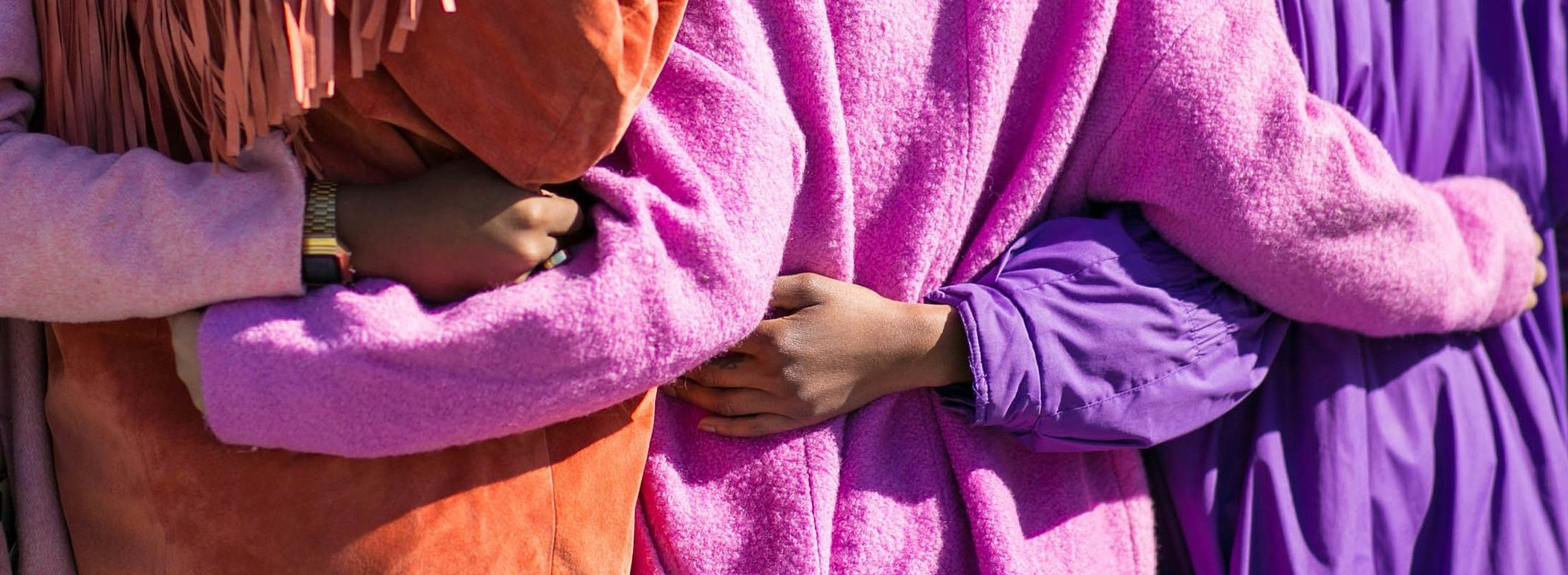 People hugging by Vonecia Carswell