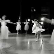 Ballet dancers by Kazuo Ota