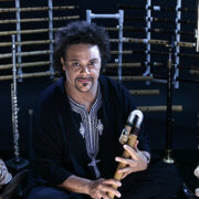 Pedro Eustache with flutes